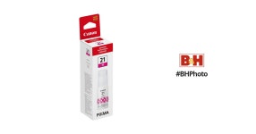 Canon GI-21 Magenta Ink Bottle (70mL) 4538C001 B&H Photo Video Canon GI-21 Magenta Ink Bottle (70mL)