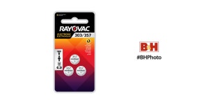 RAYOVAC 303/357 1.5V Silver Watch Battery (3-Pack) 303/357-3ZMG RAYOVAC 303/357 1.5V Silver Watch Battery (3-Pack)