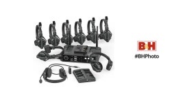 Full-Duplex HL-SOLIDCOM C1-HUB8S B&H Hollyland Solidcom C1... Wireless DECT Intercom System with 9 Headsets and HUB Base (1.9 GHz)