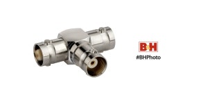 Pearstone 75-Ohm BNC Female to Two BNC Female T-Adapter ABNC-T3F Pearstone 75-Ohm BNC Female to Two BNC Female T-Adapter