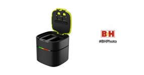 TELESIN 2-Channel Fast Charger Box for GoPro HERO9/10/11 FCC-001 TELESIN 2-Channel Fast Charger Box for GoPro HERO9/10/11 Batteries