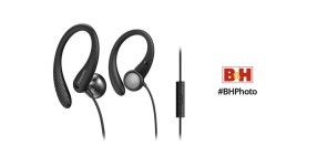 Philips A1105 Wired In-Ear Sports Earphones with Mic Philips A1105 Wired In-Ear Sports Earphones with Mic (Black)