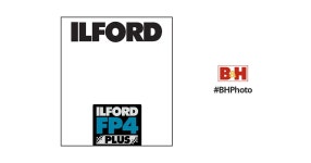 Ilford FP4 Plus Black and White Negative Film 1714928 B&H Photo Ilford FP4 Plus Black and White Negative Film (11 x 14, 25 Sheets)