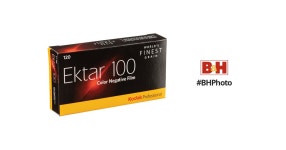 Kodak Professional Ektar 100 Color Negative Film 8314098 B&H Kodak Professional Ektar 100 Color Negative Film (120 Roll Film, 5-Pack)