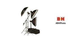 Photogenic 1,500W/s Solair 3 Light Studio Kit 900095 B&H Photo Photogenic 1,500W/s Solair 3 Light Studio Kit with PocketWizard (120V)