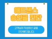 애드센스 승인용 글 진단 및 승인 노하우 전달 - 크몽