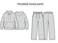 패션 디자인 도식화 및 샘플 작업 지시서 작업해드립니다 - 크몽