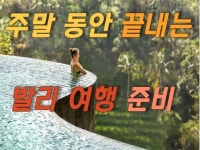 이틀이면 끝내는 발리 여행 준비 - 크몽