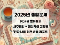 2025년 사주와 점성학을 통한 종합운세 PDF로 받기 - 크몽
