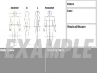 필라테스/피티 회원 바디체크, 프로그램시퀀스 양식 - 크몽