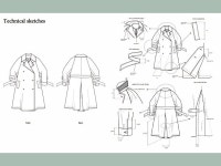 패션 일러스트 도식화 작업해 드립니다. - 크몽