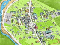 약도, 그림지도 작업합니다. - 크몽