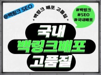 백링크 고품질 SEO 백링크 검색최적화 진행해드립니다. - 크몽