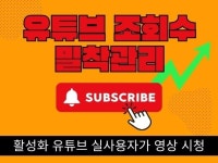 활성화 유튜브 실시청자로 조회수 밀착관리 - 크몽