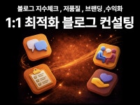 1:1 SEO 최적화 블로그 컨설팅 / 블로그 문제해결 - 크몽