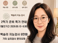 웩슬러 지능검사. 학습코칭 및 심리상담 - 크몽