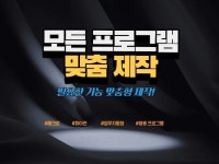 맟춤형 프로그램 제작해 드립니다. - 크몽