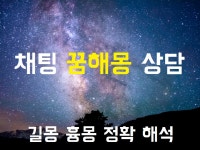 채팅전용 꿈해몽 상담 : 길몽 흉몽 의미 - 크몽