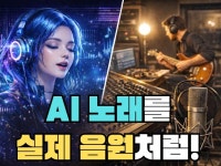 AI로 만든 노래를 프로 수준 음원으로 제작합니다. - 크몽