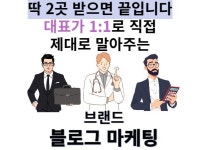 N사 전문 마케터가 말아주는 블로그 마케팅 대행 관리 - 크몽