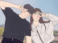24시간 완성 - 심플 클리어 라인 드로잉 - 크몽