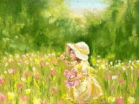 오일파스텔 손그림으로 따듯하고 사랑스럽게 그려 드립니다 - 크몽