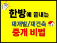 한방에 끝내는 재개발/재건축 중개 비법 - 크몽