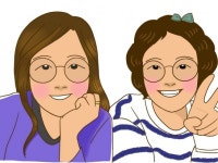 일러스트 디자인 반짝반짝빛날희 입니다 - 크몽