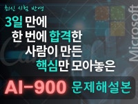 핵심만 모아놓은 MS AI-900 문제해설본 - 크몽