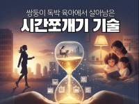 쌍둥이 독박 육아에서 살아남은 시간 쪼개기 기술 - 크몽