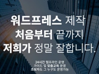 사업체에 맞는 워드프레스 맞춤 사이트 제작해드립니다. - 크몽