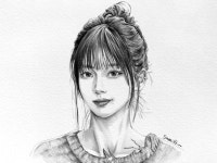 손 그림 감성 인물화 그려드립니다 디지털 드로잉 - 크몽