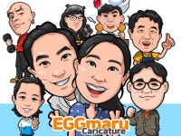 애니 스타일의 캐리커쳐를 그려드립니다. - 크몽