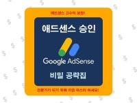 애드센스 승인 비밀 공략집 - 크몽