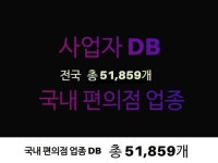 사업자 DB 제공 드립니다. 편의점 업종 - 크몽