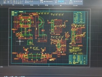autocad 2d 작업합니다 - 크몽