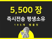 평생소장 대용량 PPT템플릿 195종을 드립니다. - 크몽