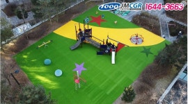 부산 영안교회 옥상 풋살장장 인조잔디 및 휀스공사 / 인조잔디 생산... 숨고, 숨은고수 부산 영안교회 옥상 풋살장장 인조잔디 및 휀스공사