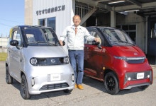 【富山】１人乗りＥＶ 大きな進化　安全性も パワーも　タケオカ自動車工芸 高齢者に安心 新車発売へ　速度抑制機能を搭載：北陸中日新聞Web