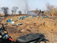 ミャンマー軍空爆、５０人死亡　北西部で２回、住民ら犠牲：中日新聞Web