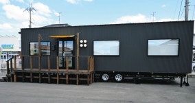 トレーラーハウス美容院が開業　近江八幡で商業施設の駐車場を間借り：中日新聞Web