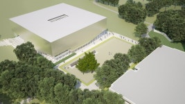 antwerp university campus O bulding by west 8, META architecture, SW + technum