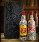 le sphinx tattoos 25 limited edition J+B whiskey bottles
