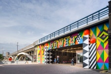 morag myerscoughs POWER boldly welcomes battersea powers visitors morag myerscoughs POWER boldly welcomes battersea power... 
