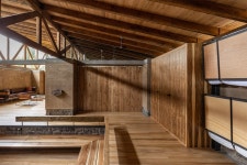 casa lasso by RAMA estudio is built from rammed earth in rural ecuador