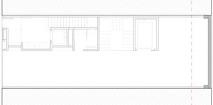 Alventosa Morell slot Barcelona house between two blocks