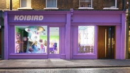 Uchronia gives Londons Koibird store a colourful psychedelic revamp