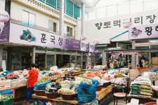 영월 서부시장 메밀 전병/일미 닭강정