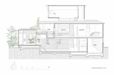 지붕 위에 집을 쌓은 목조주택, House in Shimogamo