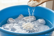 세탁해도 안 빠지는 흰양말 찌든 때, 이것 한 스푼이면 순식간에 새하얘집니다